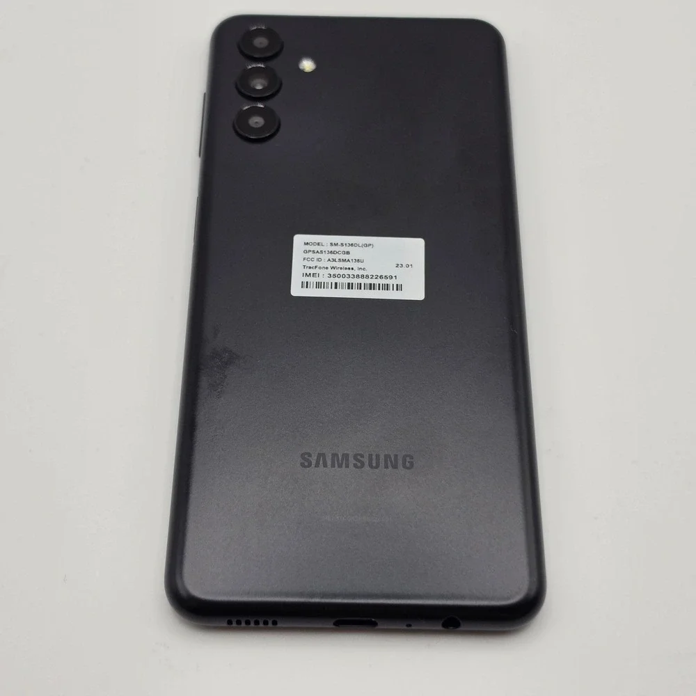 Samsung‎ Galaxy A13 5G Smartphone 64GB Black TracFone SM-S136DL